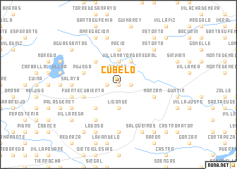 map of Cubelo
