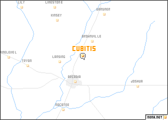 map of Cubitis