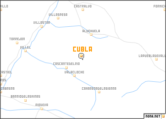 map of Cubla