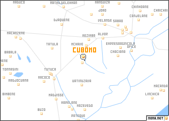 map of Cubomo