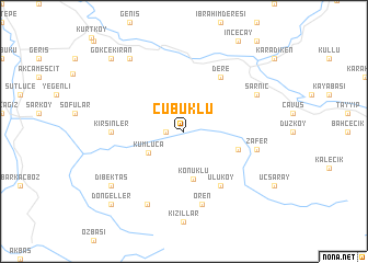 map of Çubuklu