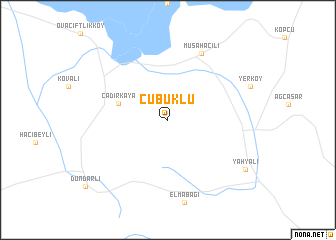 map of Çubuklu