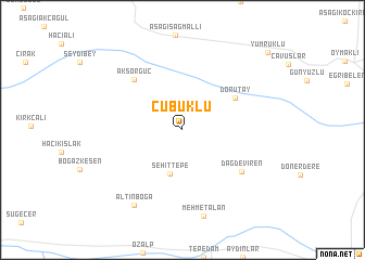 map of Çubuklu