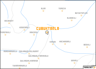 map of Çubuktarla