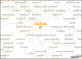 map of Cucajol