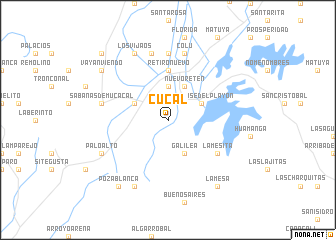 map of Cucal