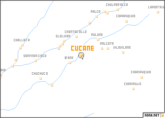map of Cucane