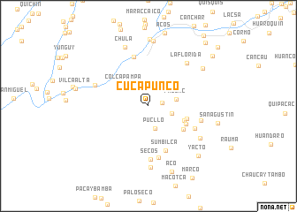 map of Cucapunco