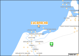 map of Cucaracha