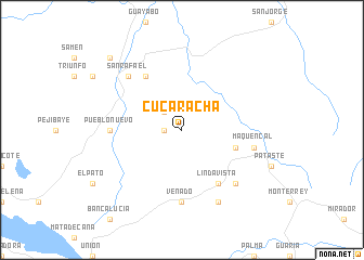 map of Cucaracha