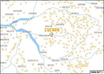 map of Cucara