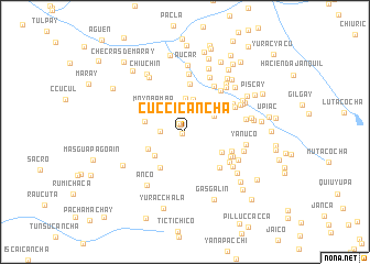 map of Cucci Cancha