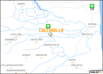 map of Cuccumella