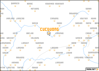 map of Cuc Duong