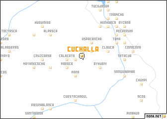 map of Cuchalla