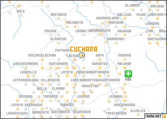 map of Cuchara