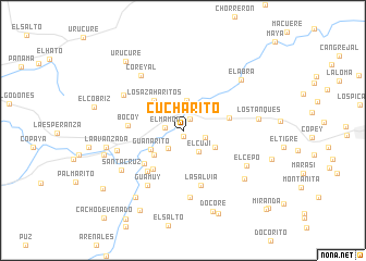 map of Cucharito