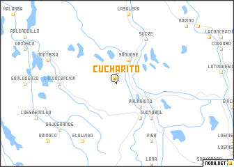 map of Cucharito