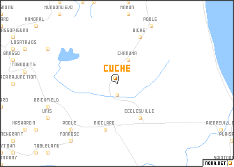map of Cuche