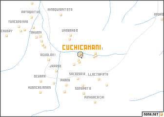 map of Cuchi Camani