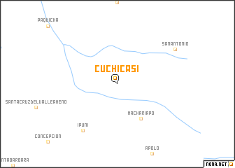 map of Cuchicasi
