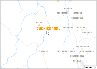 map of Cuchi Corral
