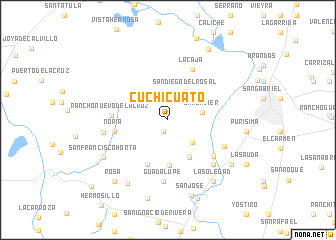 map of Cuchicuato