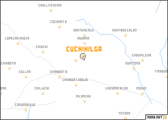 map of Cuchihilga