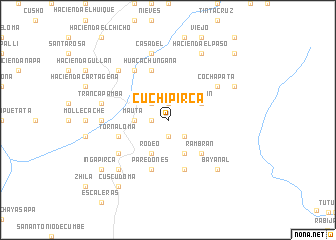 map of Cuchipirca