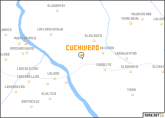 map of Cuchivero