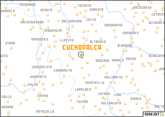 map of Cuchopalca