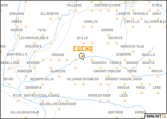 map of Cucho