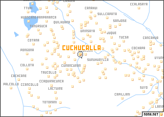 map of Cuchucalla