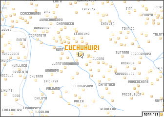 map of Cuchuhuiri