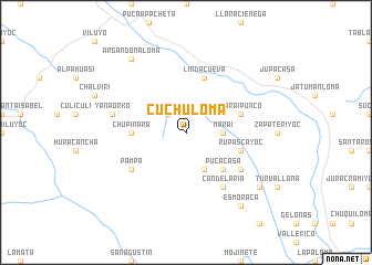 map of Cuchuloma