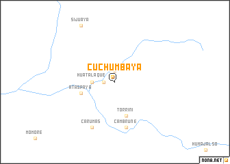 map of Cuchumbaya