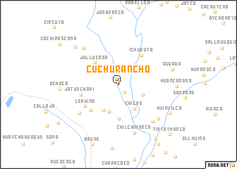 map of Cuchurancho