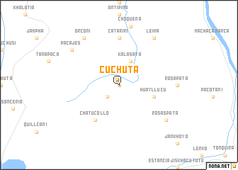 map of Cuchuta