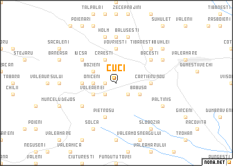 map of Cuci