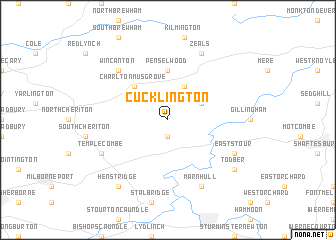 map of Cucklington