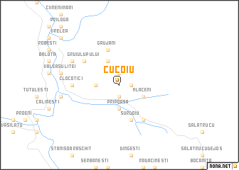 map of Cucoiu