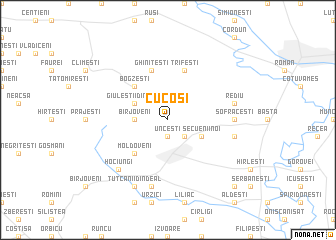 map of Cucoşi