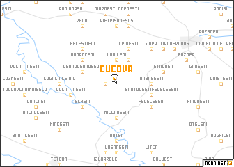 map of Cucova