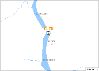 map of Cucuí