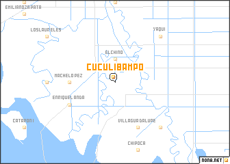 map of Cuculibampo