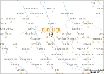 map of Cuculiciu