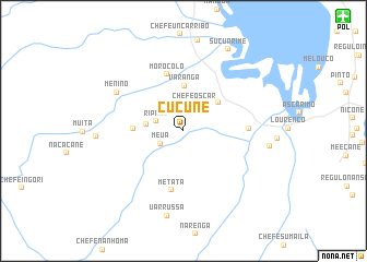 map of Cucune