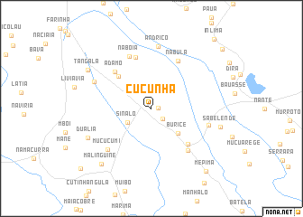 map of Cucunha