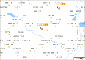 map of Cucuri