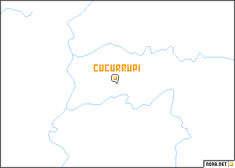 map of Cucurrupí